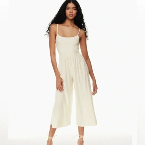 Wilfred Pants - Aritzia Wilfred Market Wide Leg ankle Jumpsuit size XL/TG